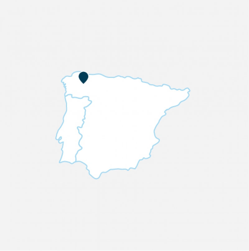 Localisation séjour organisé Les Asturies - Groupe ADAMA