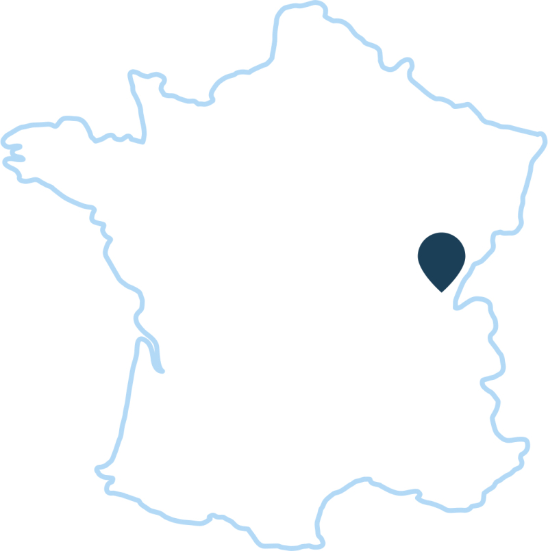 Localisation séjour organisé Jura