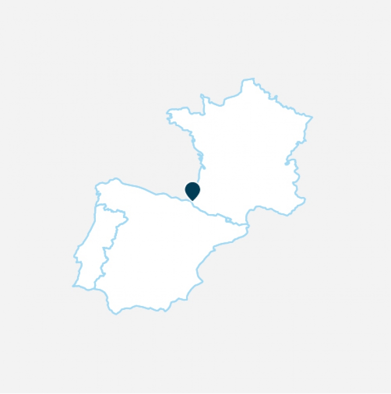 Localisation séjour organisé Séjour Thermal entre Landes et Pays Basque