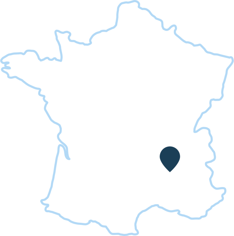 Localisation séjour organisé Ardèche