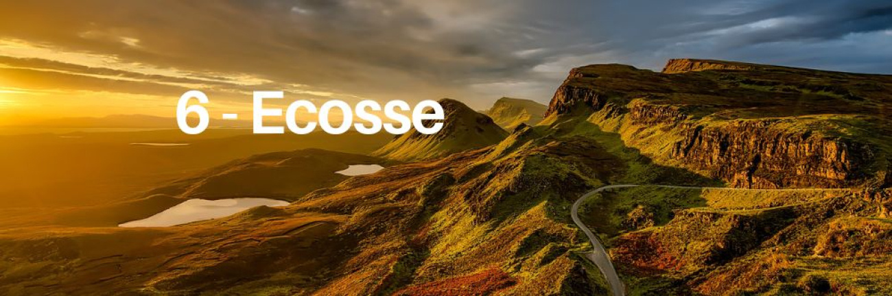 L'Ecosse arrive en sixième position des pays que les français souhaitent visiter dans le cadre d'un voyage organisé