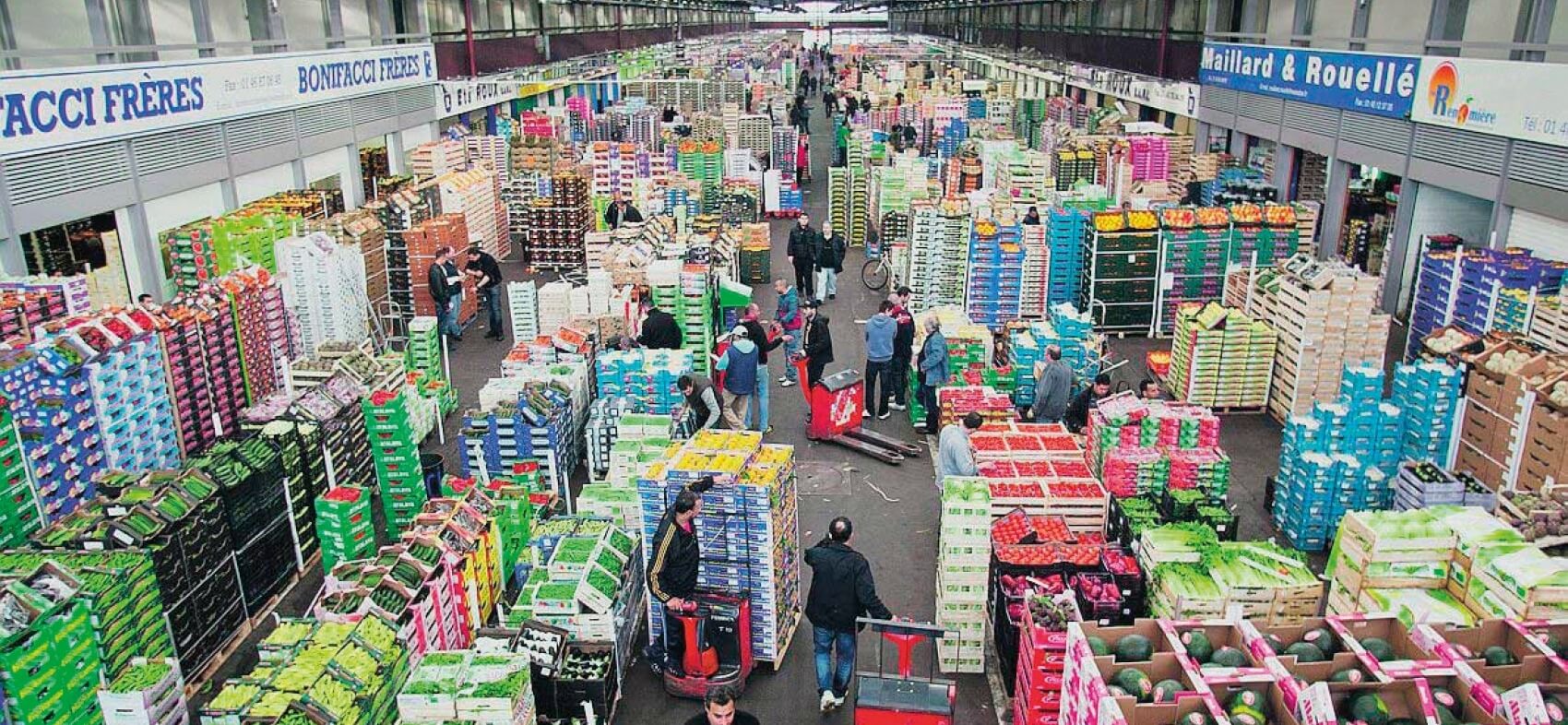 Marché de Rungis et Aéroport de Roissy