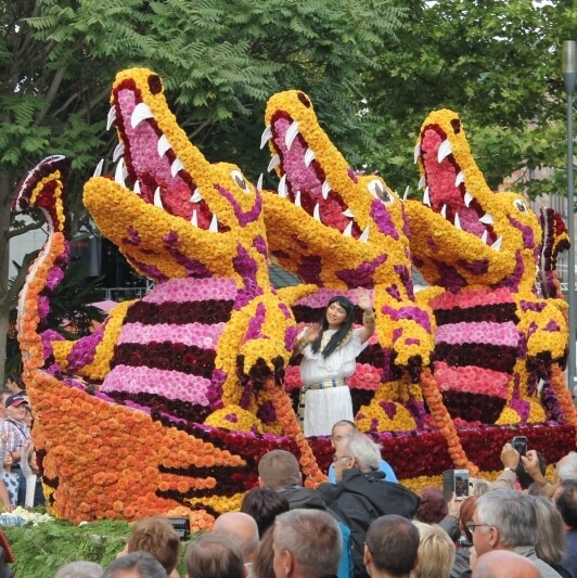 Alsace - Corso Fleuri à Sélestat