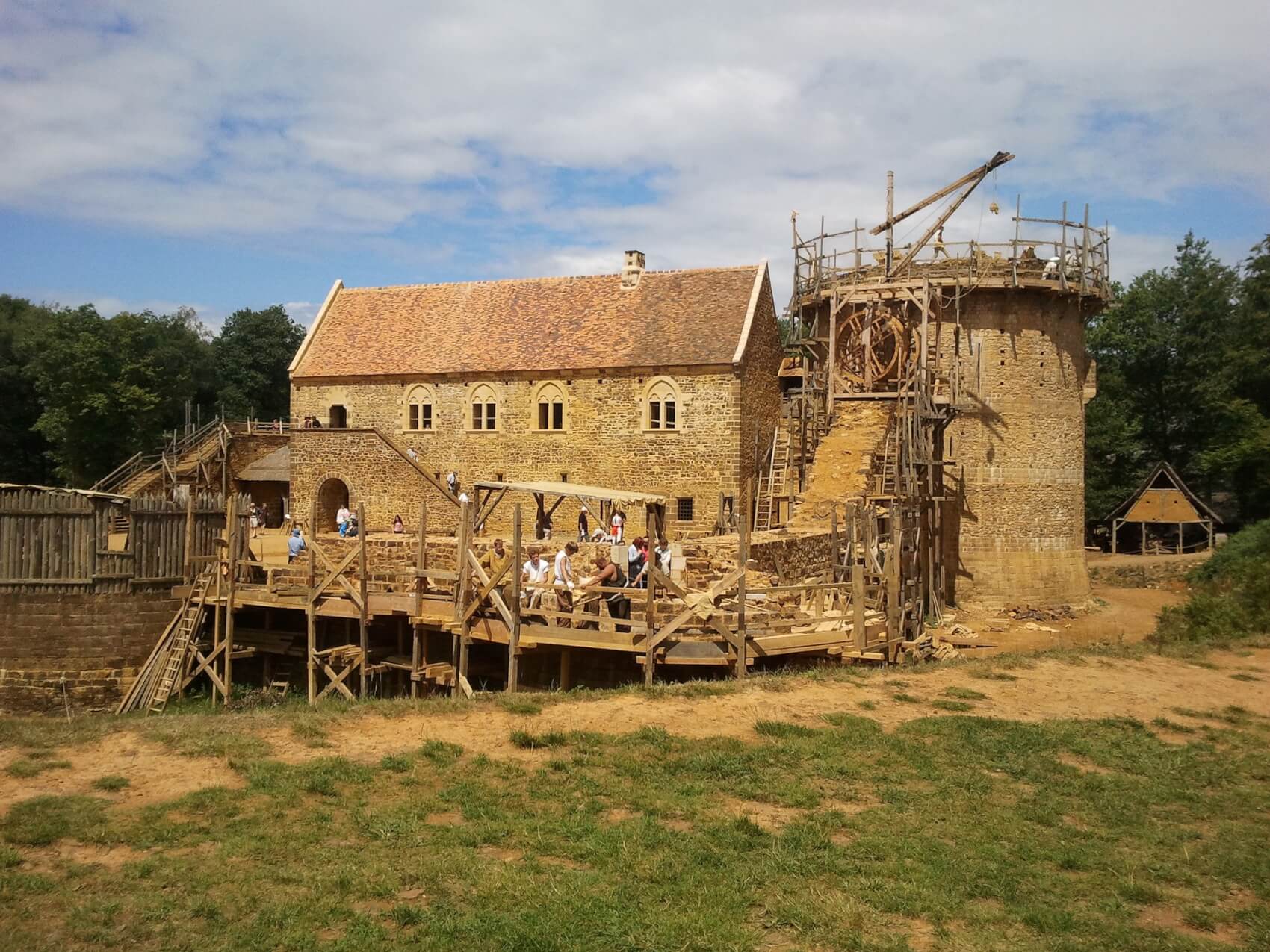 Bourgogne et Château de Guédelon