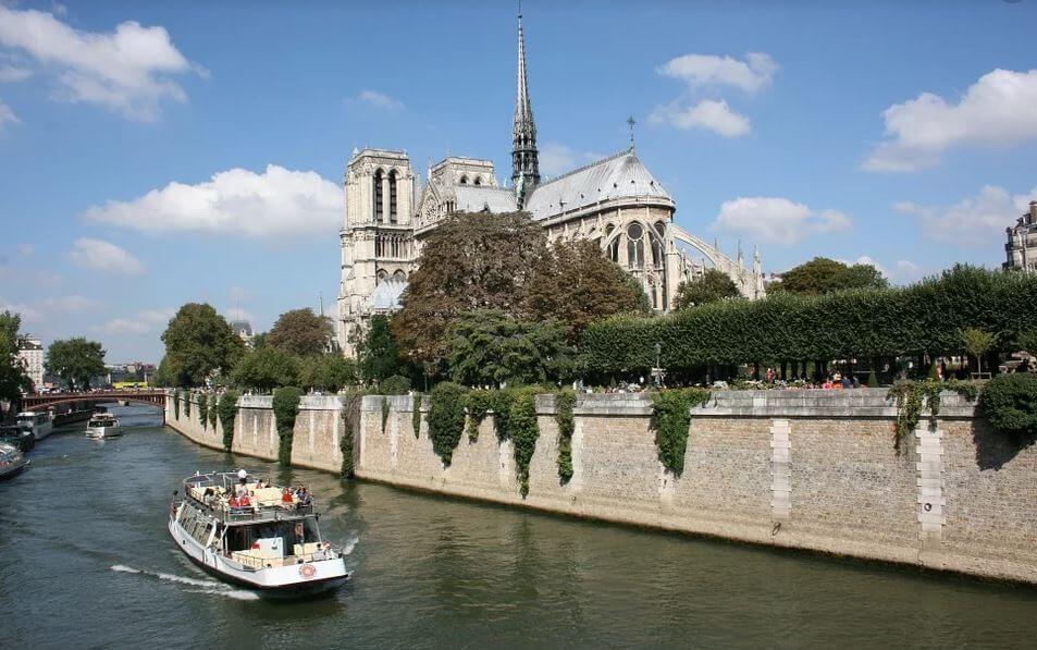 Croisière promenade sur la Seine