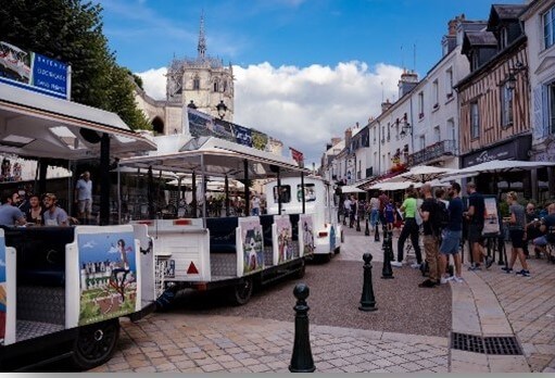 Découverte de la ville d'Amboise en petit train touristique