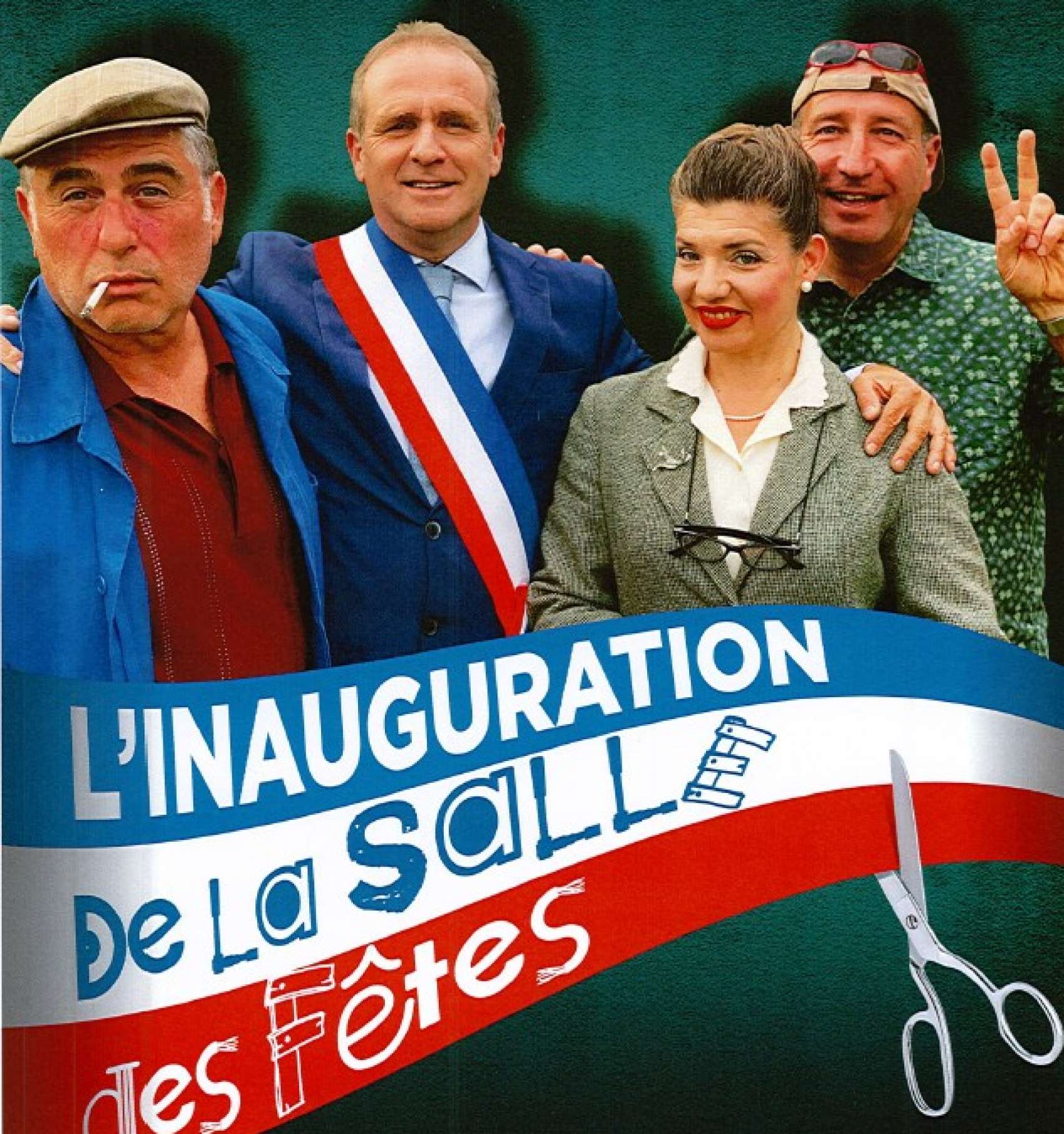 L'inauguration de la salle des fêtes !