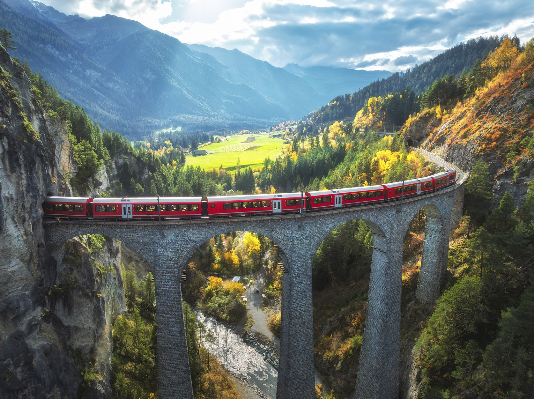 Les célèbres trains Suisses