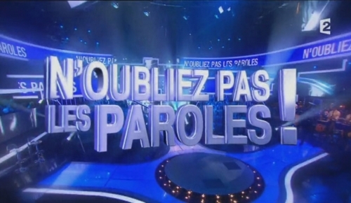 N'oubliez pas les paroles