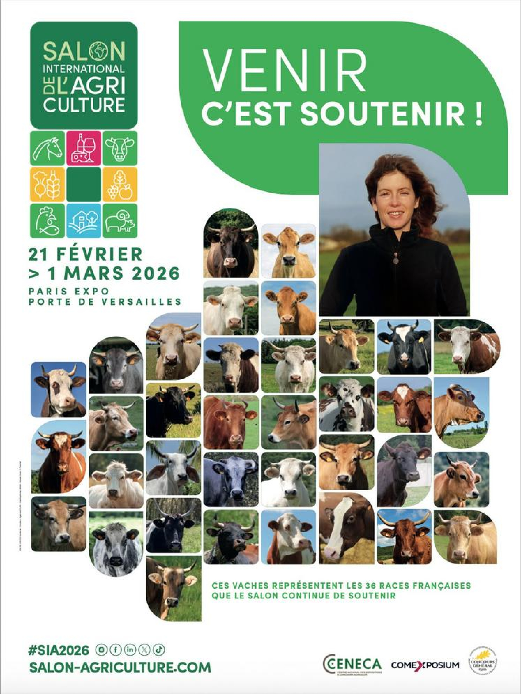 Salon de l'Agriculture ou journée libre à Paris