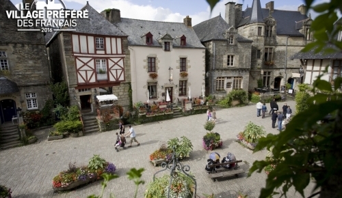 Rochefort en Terre et déjeuner croisière sur la Vilaine