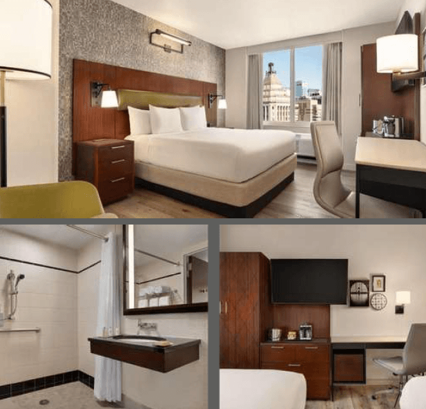VOTRE HOTEL : DOUBLETREE BY HILTON DOWNTOWN