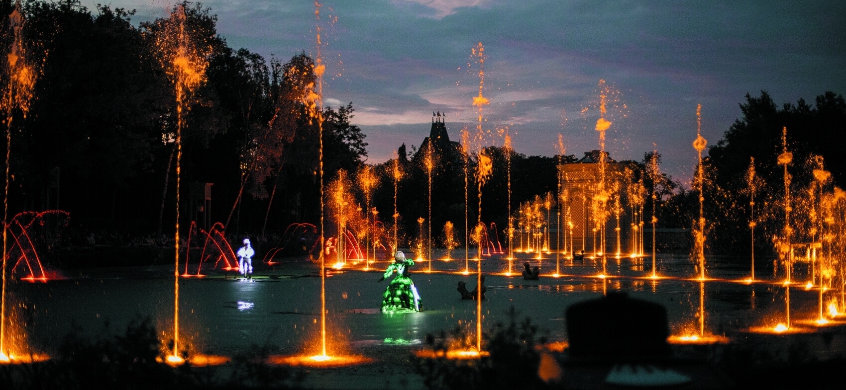 Le grand parc du Puy du Fou et spectacle les Orgues de Feu